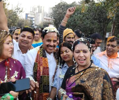 भाजपा ज़िला कार्यालय में भव्य फूलों वाली होली मिलन समारोह सम्पन्न (28.02.26)