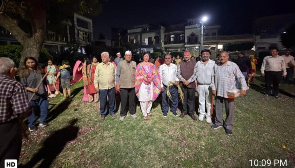 उत्तरप्रदेश के मेरठ में होलिका दहन एवं फाग उत्सव कार्यक्रम